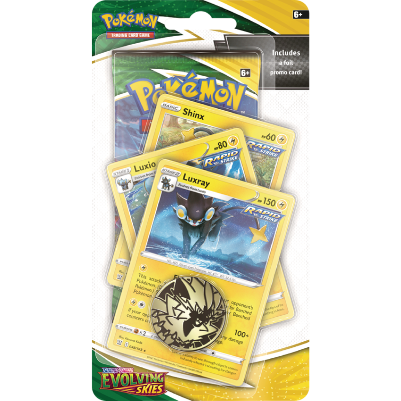 Pokemon Evolving Skies Premium Checklane - Luxray - JET Cards