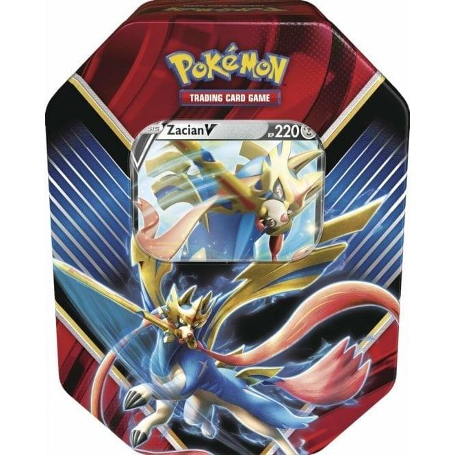 Pokemon - Legends Of Galar Tin - Zacian V - JET Cards