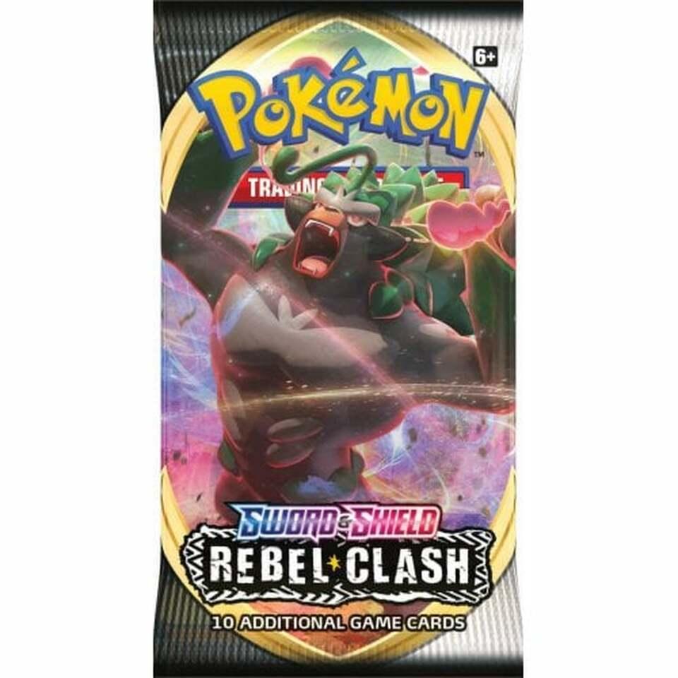 Pokemon Rebel Clash Booster Pack - JET Cards