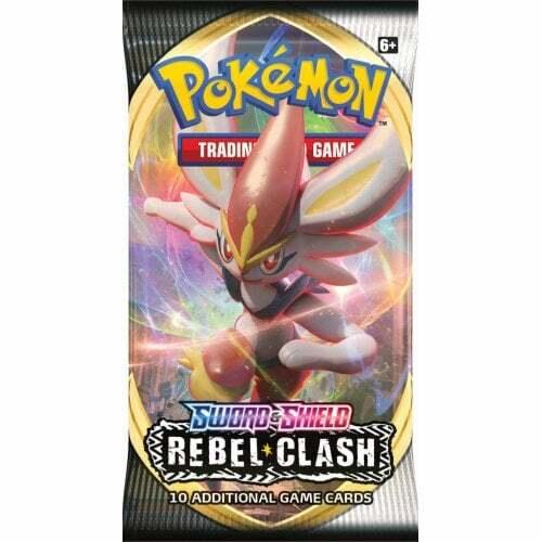 Pokemon Rebel Clash Booster Pack - JET Cards