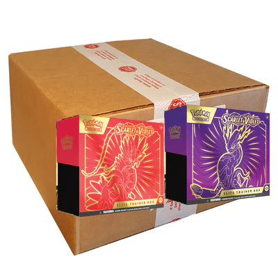 Pokemon - Scarlet & Violet - Base Set - Elite Trainer Box (Sealed Case Of 10) - JET Cards
