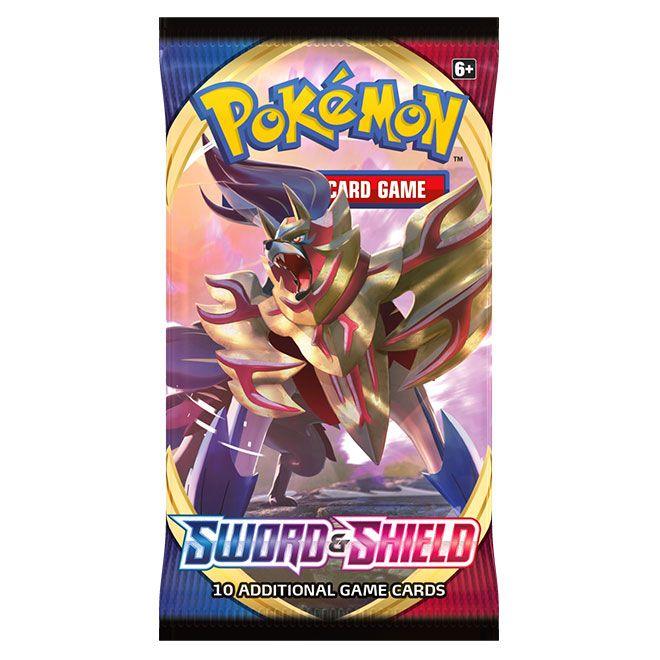 Pokemon Sword & Shield Base Set Booster Pack - JET Cards