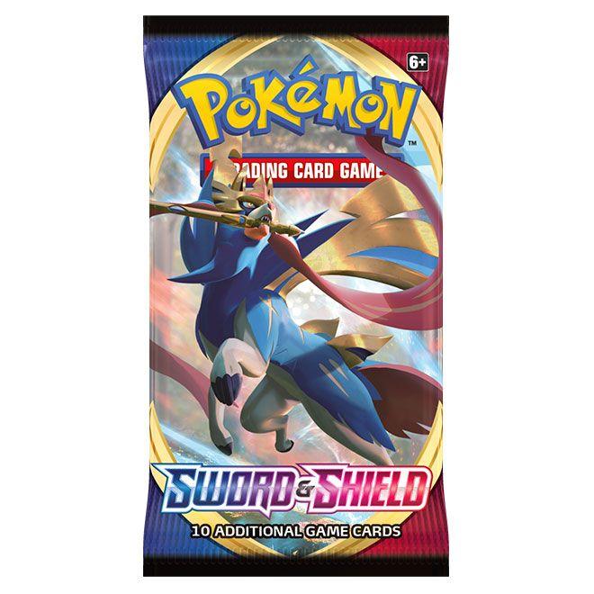 Pokemon Sword & Shield Base Set Booster Pack - JET Cards