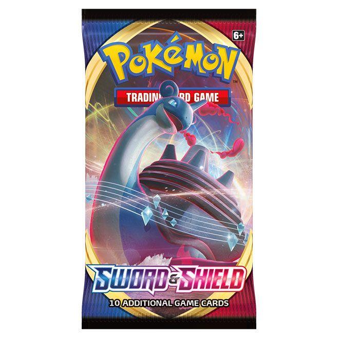 Pokemon Sword & Shield Base Set Booster Pack - JET Cards