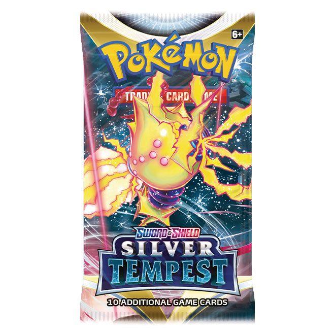 Pokemon - Sword & Shield - Silver Tempest - Booster Pack (10 Cards) - JET Cards