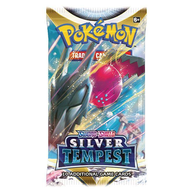 Pokemon - Sword & Shield - Silver Tempest - Booster Pack (10 Cards) - JET Cards