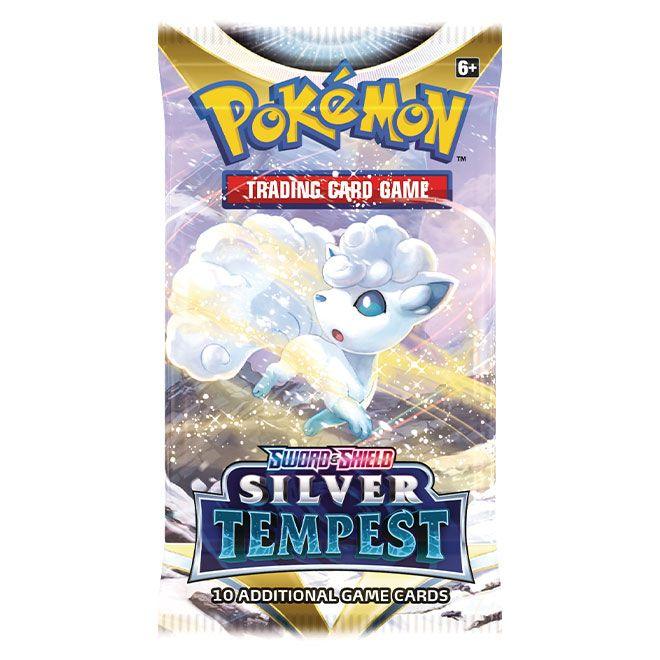 Pokemon - Sword & Shield - Silver Tempest - Booster Pack (10 Cards) - JET Cards