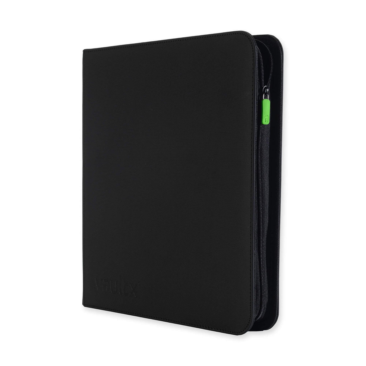 Vault X - 12-Pocket Exo-Tec® - Zip Binder - Black - JET Cards