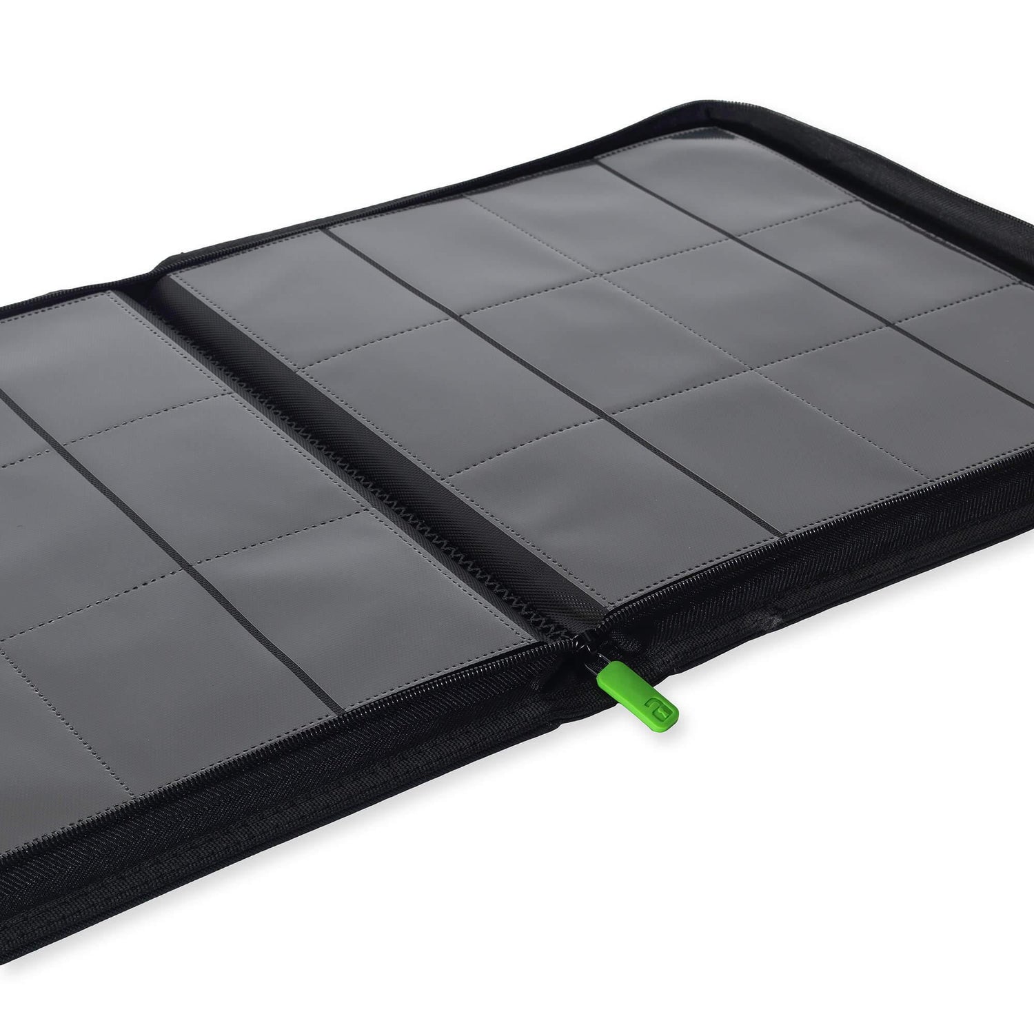 Vault X - 12-Pocket Exo-Tec® - Zip Binder - Black - JET Cards