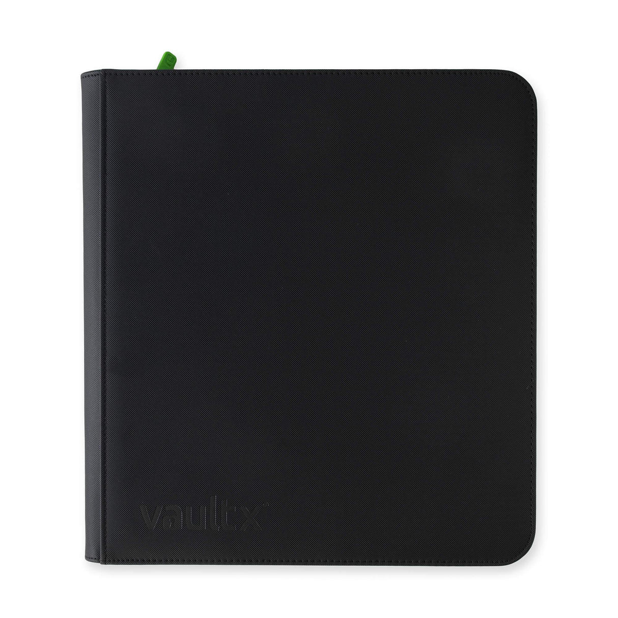 Vault X - 12-Pocket Exo-Tec® - Zip Binder - Black - JET Cards
