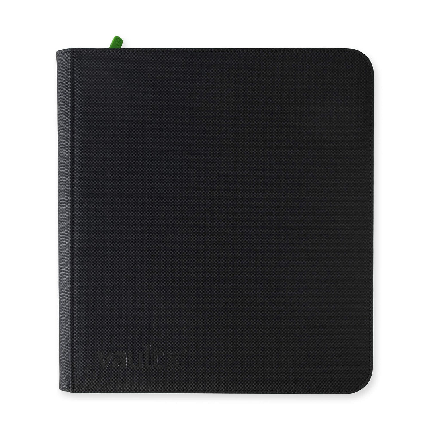 Vault X - 12-Pocket Exo-Tec® - Zip Binder - Black - JET Cards