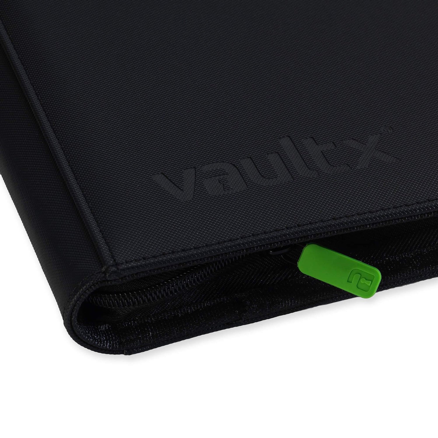 Vault X - 12-Pocket Exo-Tec® - Zip Binder - Black - JET Cards