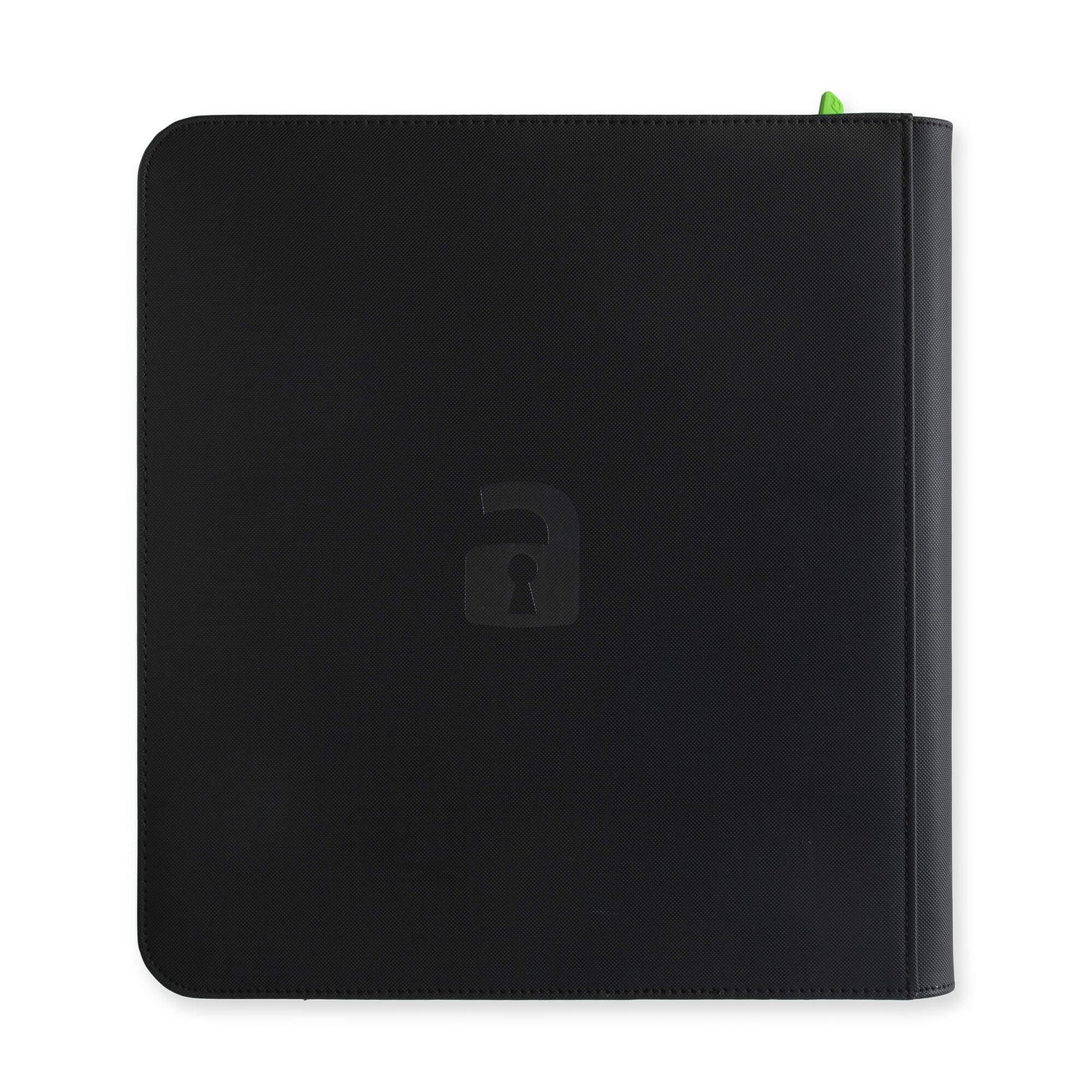 Vault X - 12-Pocket Exo-Tec® - Zip Binder - Black - JET Cards