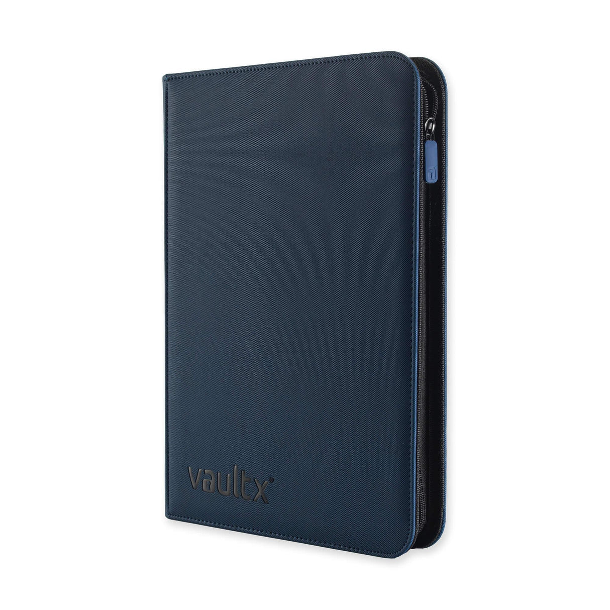 Vault X - 9-Pocket Exo-Tec® - Zip Binder - Blue - JET Cards