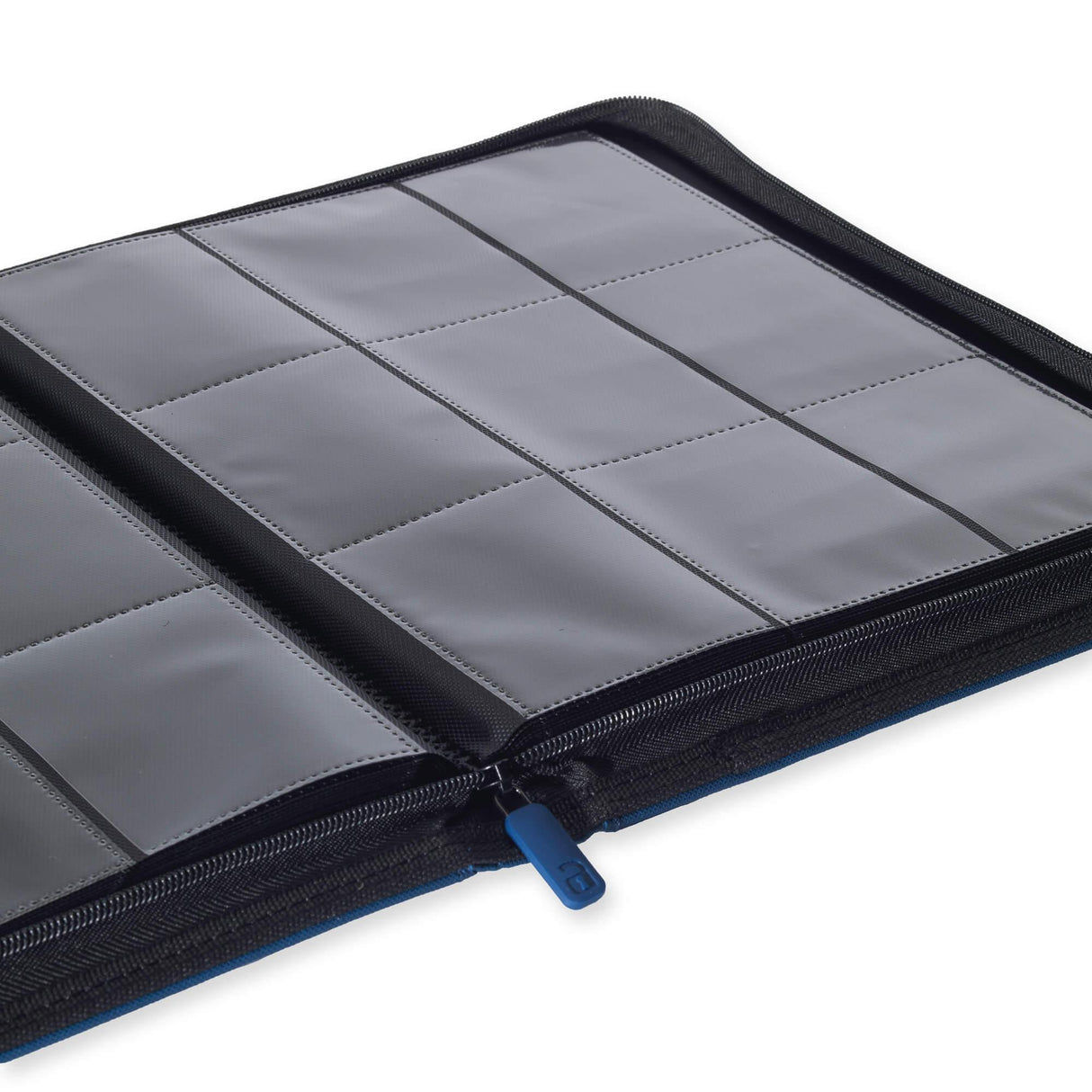 Vault X - 9-Pocket Exo-Tec® - Zip Binder - Blue - JET Cards