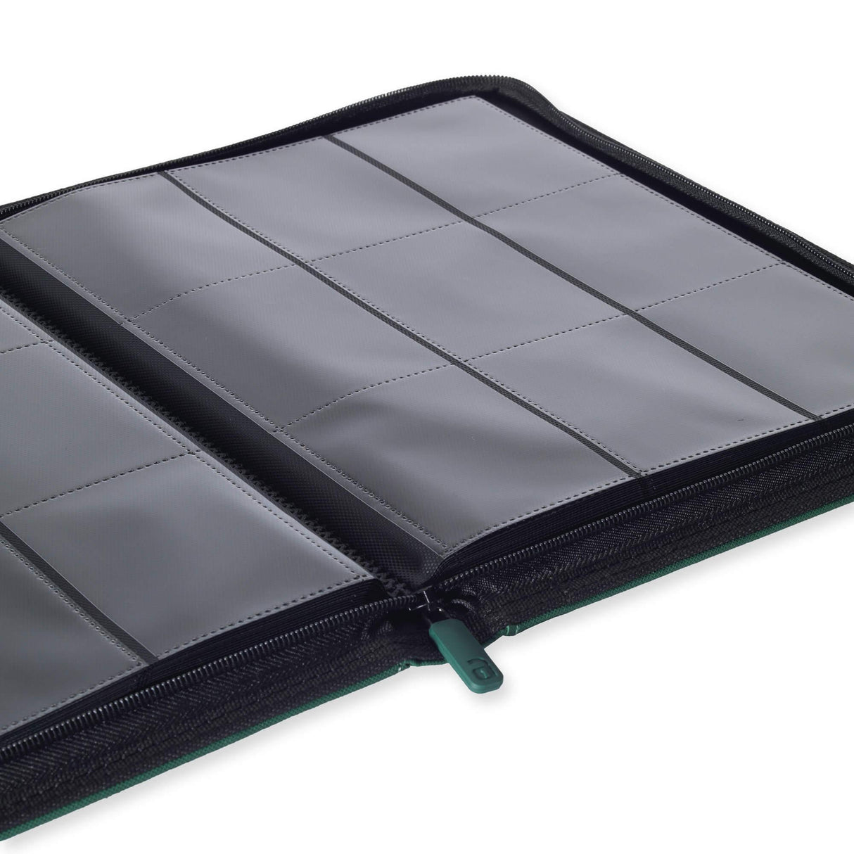 Vault X - 9-Pocket Exo-Tec® - Zip Binder - Green - JET Cards