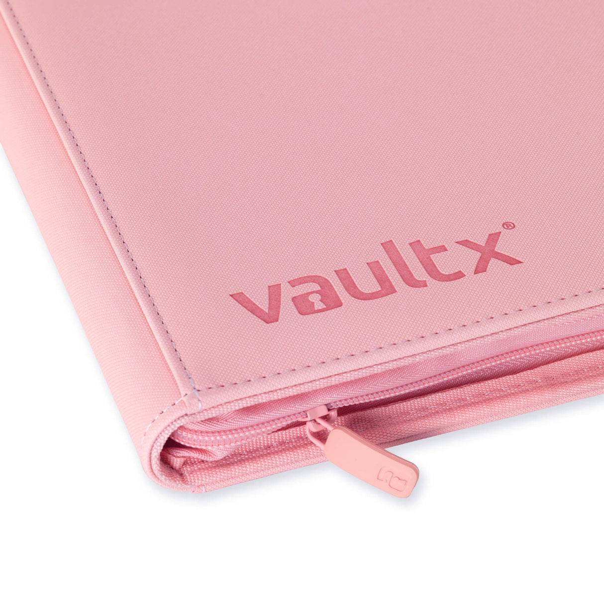 Vault X - 9-Pocket Exo-Tec® - Zip Binder - Just Pink - JET Cards