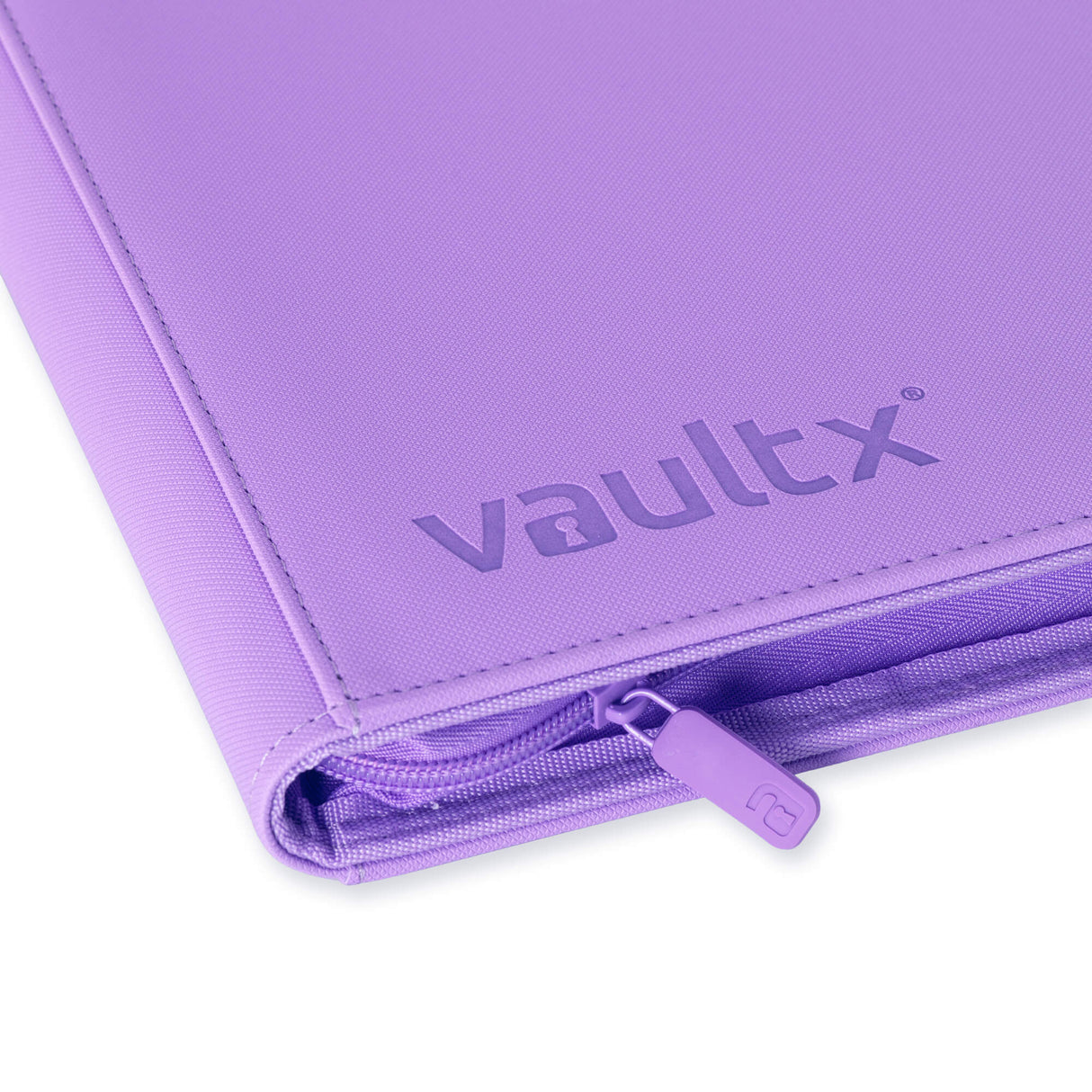 Vault X - 9-Pocket Exo-Tec® - Zip Binder - Just Purple - JET Cards
