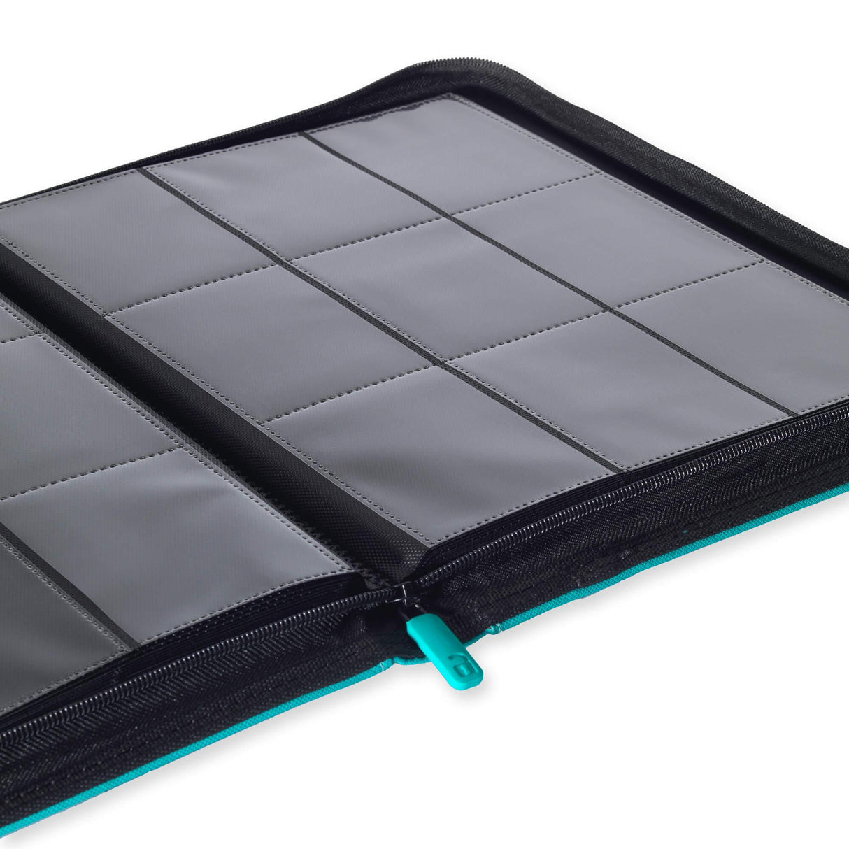 Vault X - 9-Pocket Exo-Tec® - Zip Binder - Teal - JET Cards