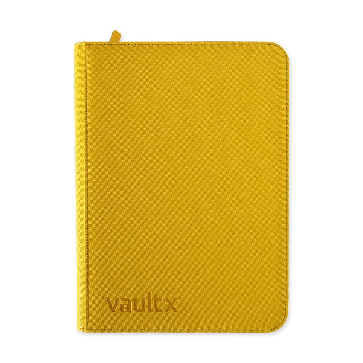 Vault X - 9-Pocket Exo-Tec® - Zip Binder - Yellow - JET Cards
