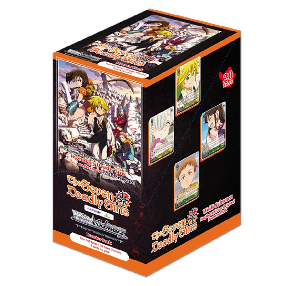 Weiss Schwarz - The Seven Deadly Sins - Booster Box (20 Packs) – JET Cards