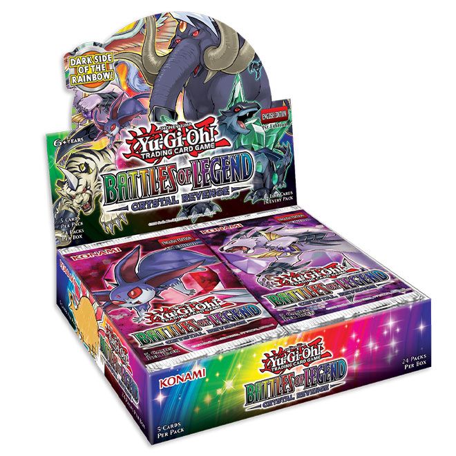 Yu-Gi-Oh! - Battles Of Legend - Crystal Revenge - Booster Box (24 Packs) (1st Edition) - JET Cards