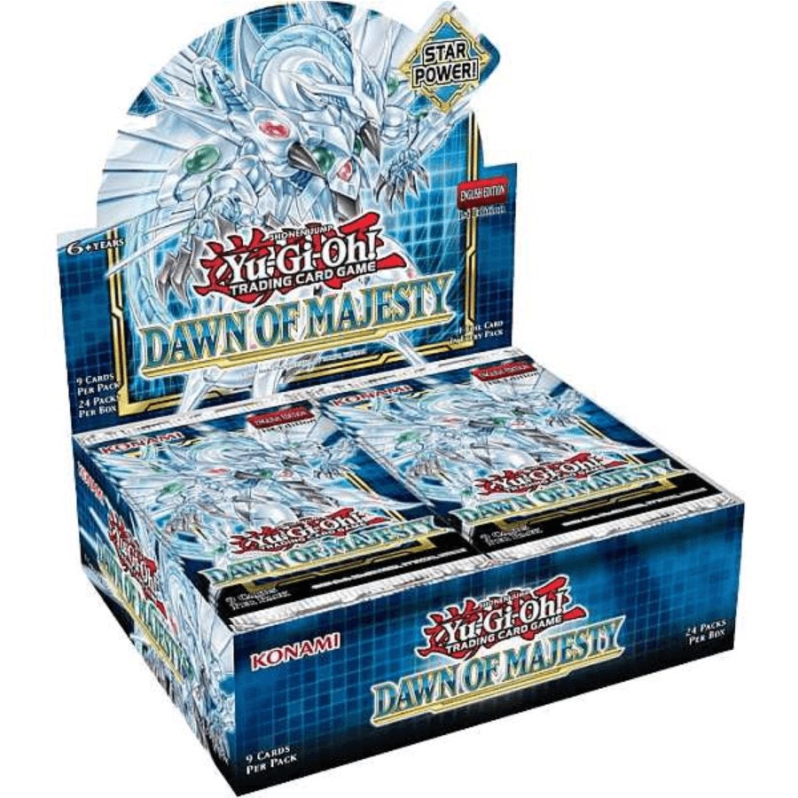 Yu-Gi-Oh! Dawn Of Majesty Booster Box (24 Packs) - JET Cards