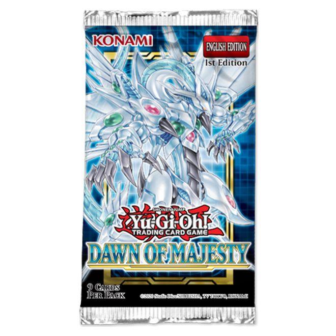 Yu-Gi-Oh! Dawn Of Majesty Booster Pack (9 Cards) (1st Edition) - JET Cards