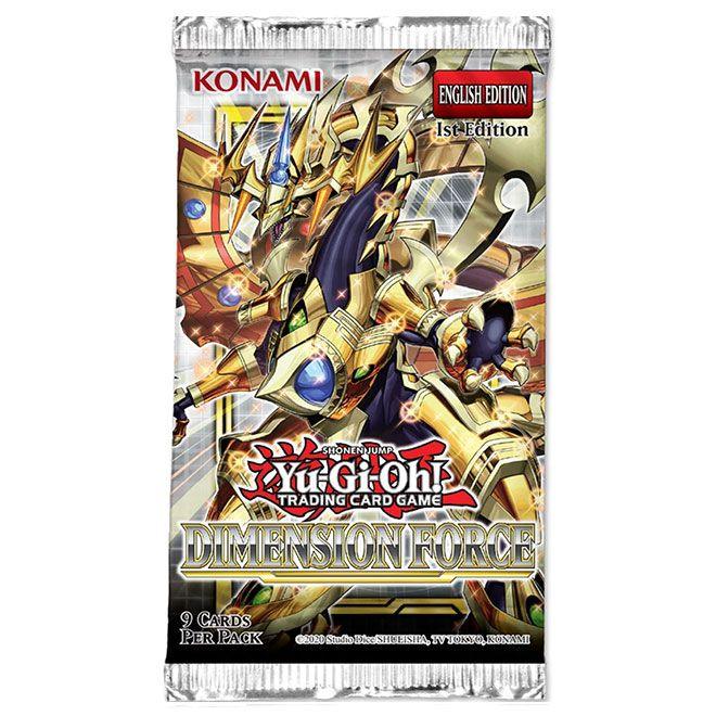 Yu-Gi-Oh! - Dimension Force - Booster Pack (9 Cards) (1st Edition) - JET Cards