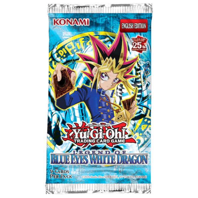 Yu-Gi-Oh! - Legend Of Blue-Eyes White Dragon - 25th Anniversary Reprint - Booster Box (24 Packs) - JET Cards