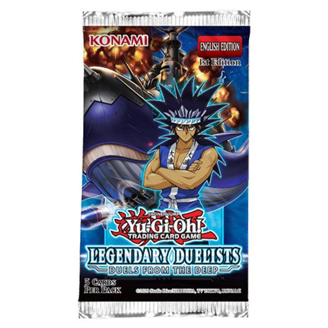 Yu-Gi-Oh! - Legendary Duelists - Duels From The Deep - Booster Pack (5 Cards) (1st Edition) - JET Cards