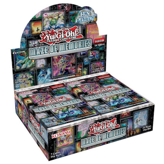Yu-Gi-Oh! - Maze Of Memories - Booster Box (24 Packs) - JET Cards