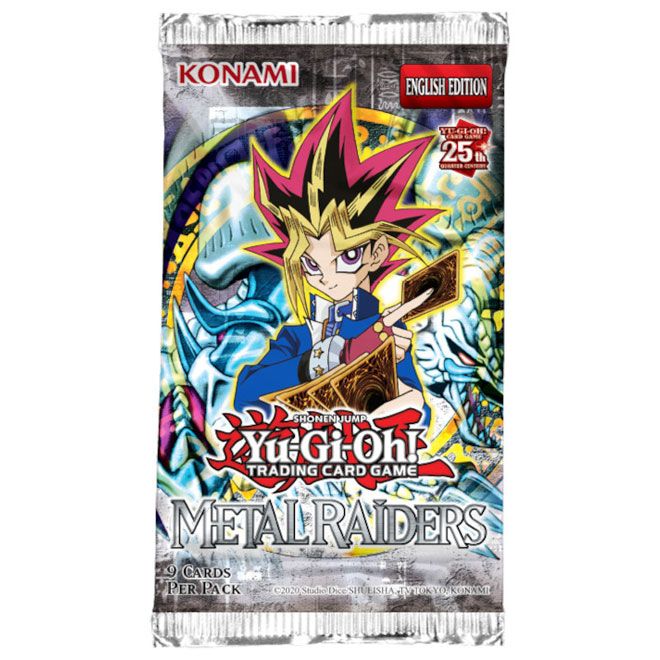Yu-Gi-Oh! - Metal Raiders - 25th Anniversary Reprint - Booster Box (24 Packs) - JET Cards