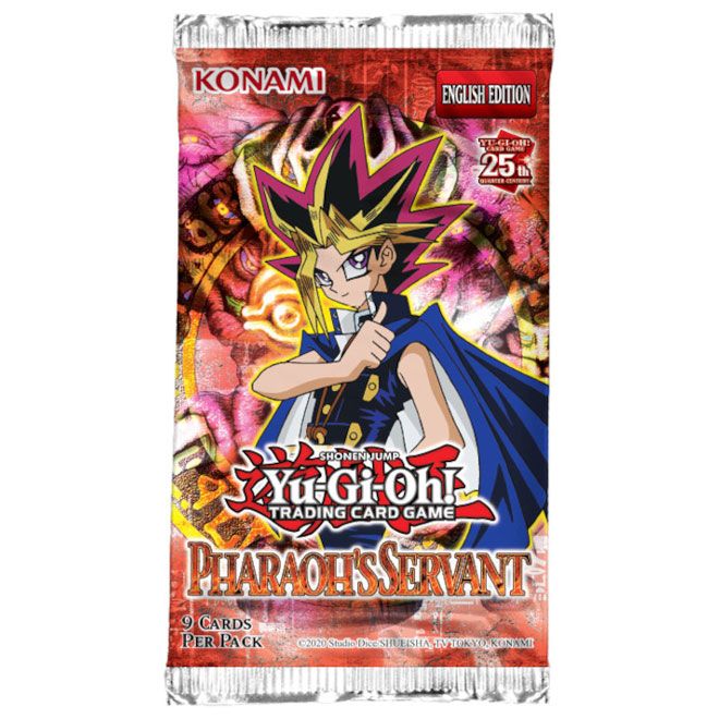 Yu-Gi-Oh! - Pharaohs Servant - 25th Anniversary Reprint - Booster Box (24 Packs) - JET Cards