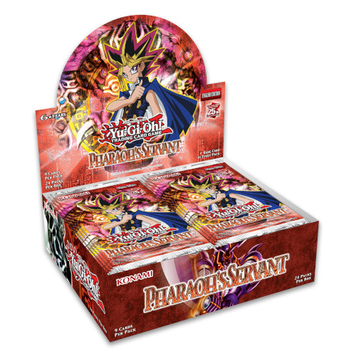 Yu-Gi-Oh! - Pharaohs Servant - 25th Anniversary Reprint - Booster Box (24 Packs) - JET Cards