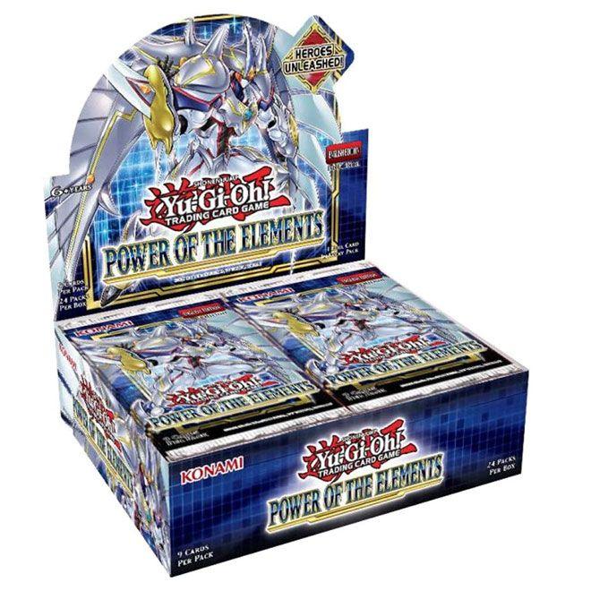 Yu-Gi-Oh! - Power Of The Elements - Booster Box (24 Packs) (1st Edition) - JET Cards