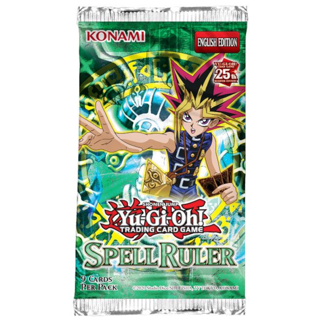 Yu-Gi-Oh! - Spell Ruler - 25th Anniversary Reprint - Booster Pack - JET Cards