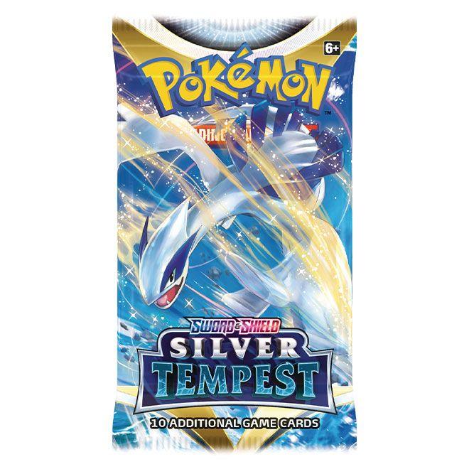 Pokemon - Sword & Shield - Silver Tempest - Booster Pack (10 Cards)