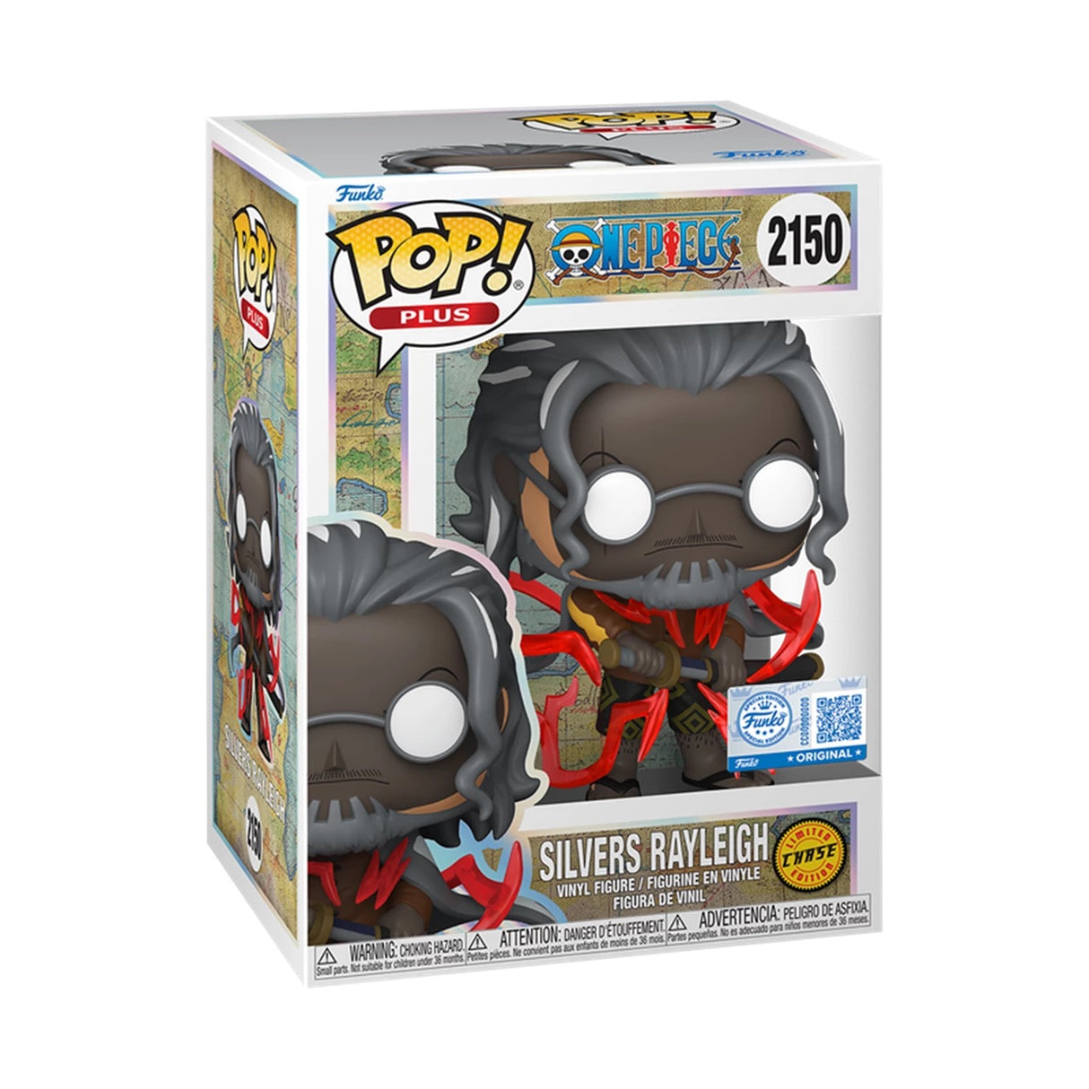 Funko POP! (Exclusive) - One Piece - Silvers Rayleigh Vinyl Figure #2150