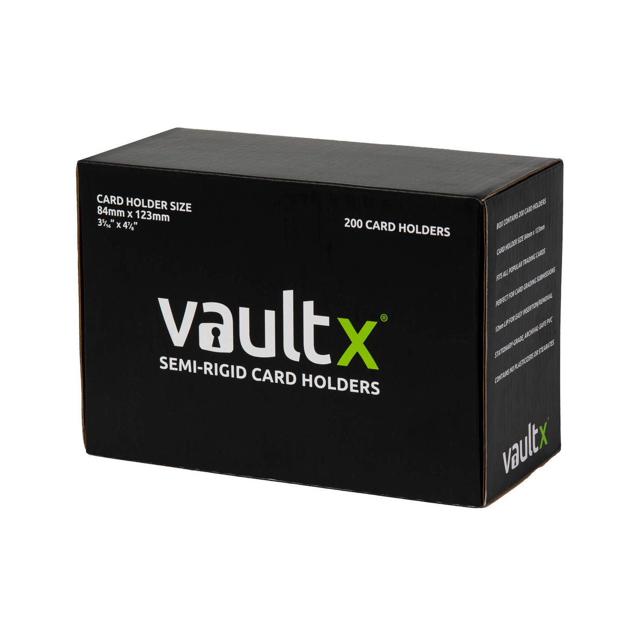 Vault X - Semi-Rigid Card Holders (200)
