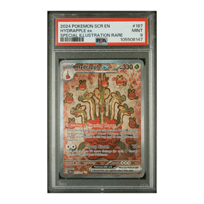 Pokemon - Scarlet & Violet - Stellar Crown - Hydrapple ex - 167/142 (PSA 9 Graded Slab) - JET Cards