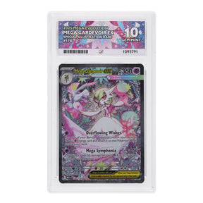 Pokemon - Mega Evolution - Mega Gardevoir ex - 178/132 (ACE 10 Art Label Graded Slab) - JET Cards