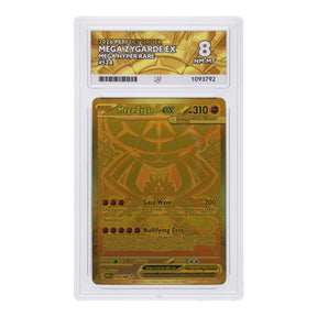 Pokemon - Mega Evolution - Perfect Order - Mega Zygarde ex - 124/088 (ACE 8 Art Label Graded Slab) - JET Cards