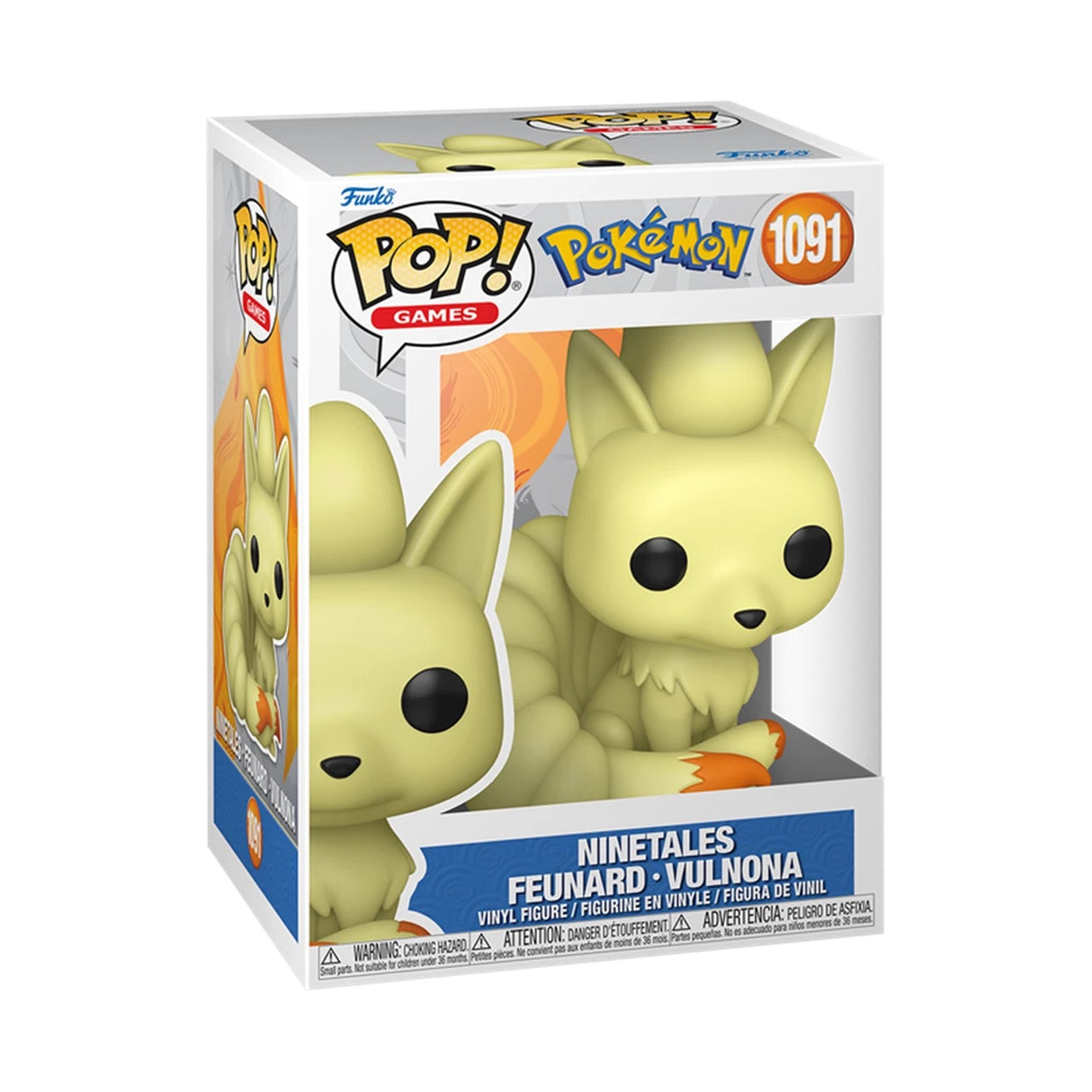 Funko POP! - Pokemon - Ninetales Vinyl Figure #1091