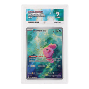 Pokemon - Scarlet & Violet - Black Bolt - Alomomola - 108/086 (ACE 9 Art Label Graded Slab) - JET Cards