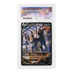 Pokemon - Scarlet & Violet - Polychromatic Gathering - Umbreon V - 162/132 (ACE 9 Art Label Graded Slab) - JET Cards