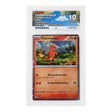 Pokemon - Scarlet & Violet - 151 - Charmander - 004/165 Cosmos (ACE 10 Art Label Graded Slab) - JET Cards
