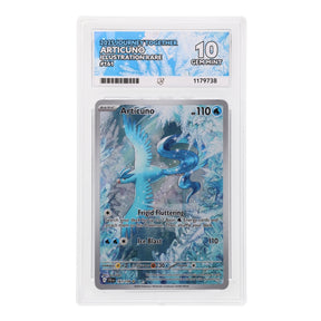 Pokemon - Scarlet & Violet - Journey Together - Articuno - 161/159 (ACE 10 Art Label Graded Slab) - JET Cards