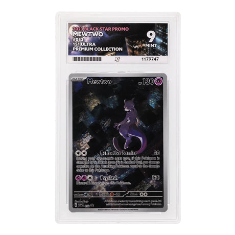 Pokemon - Black Star Promo - Mewtwo - SVP052 (ACE 9 Art Label Graded Slab) - JET Cards