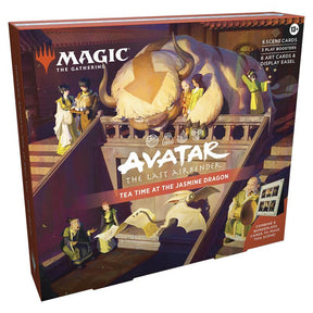 Magic The Gathering - Avatar the Last Airbender - Tea Time at the Jasmine Dragon Scene Box - JET Cards